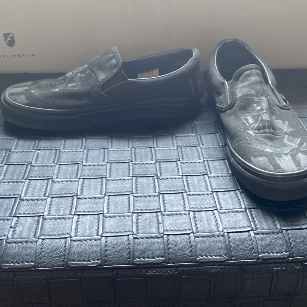 Lightly Worn Darth Vader Vans Slip On Shoes - image 3